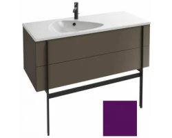 [298559] Тумба под раковину Jacob Delafon Nouvelle Vague 120 EB3035-S20, 2 ящика, цвет - сливовый сатин +188600 ₽