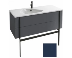 [298683] Тумба под раковину Jacob Delafon Nouvelle Vague 120 EB3036-G98, 3 ящика, цвет - темно-синий глянцевый +229340 ₽