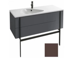 [298762] Тумба под раковину Jacob Delafon Nouvelle Vague 120 EB3036-F32, 3 ящика, цвет - ледяной коричневый сатин +229340 ₽