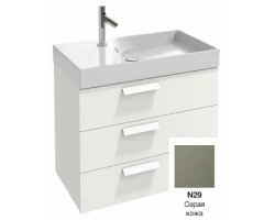 [299444] Тумба для раковины Jacob Delafon Rythmik EB1308-N29 цвет - серая кожа +98880 ₽