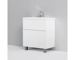 [299730] Тумба под раковину Am.Pm Gem 75 см M90FSX07522WG32 напольная, цвет белый глянец +20090 ₽