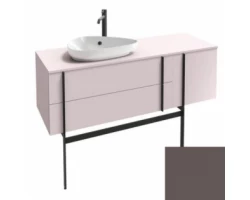 [301726] Тумба под раковину Jacob Delafon Nouvelle Vague 145 EB3043RU-S32, темно-серый сатин +320490 ₽