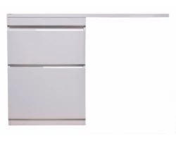 [303297] Тумба под раковину Style Line Даймонд 120 СС-00000559 Люкс Plus, 120 см, напольная, белая +19902 ₽
