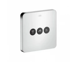 [307113] Переключатель потоков Axor ShowerSelect на три потребителя, хром, 36773000 +82610 ₽