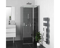 [316658] Душевой уголок Roth Limaya, 80 х 110 см, двустворчатый, стекло прозрачное +72360 ₽