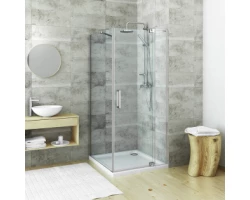 [317145] Душевой уголок Roth Elegant Neo 110 x 80 см, стекло прозрачное, профиль хром +57840 ₽