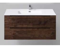 [317812] Тумба под раковину BelBagno Etna ETNA-1000-2C-SO-RW-P 100 см, подвесная, цвет темный дуб (rovere moro) +23760 ₽