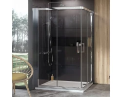 [333634] Душевой уголок Ravak 10° 10RV2K, 80 x 120 см, профиль блестящий, витраж транспарент, 1ZJ40C00Z1/1ZJG0C00Z1 +130865 ₽