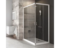 [333830] Душевой уголок Ravak Blix BLRV2K, 80 х 80 см, профиль белый, витраж транспарент, 1XV40100Z1/1XV40100Z1 +90540 ₽
