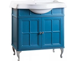 [335240] Тумба под раковину Caprigo Borgo 85 33421, цвет B-136 blue +65632 ₽