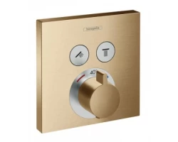 [335538] Смеситель Hansgrohe ShowerSelect для душа, термостатический, бронза шлифованная, 15763140 +113340 ₽