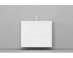 [338454] Тумба под раковину Velvex Klaufs 90 tpKLA.90.2Y-616.216 подвесная, 2 ящика, белый +21508 ₽