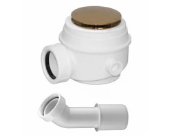 [339967] Сифон Omnires WB01XGL для ванны и душевых поддонов, золото +7020 ₽