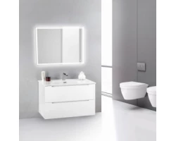 [350917] Тумба под раковину BelBagno ETNA39-700/390-2C-SO-BL-P 70 см подвесная, цвет белый глянцевый (bianco lucido) +19780 ₽