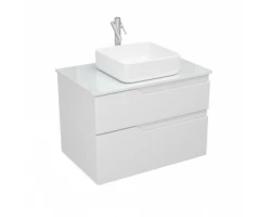 [357222] Тумба под раковину Alvaro Banos Armonia Сristal 8404.1800 80 см подвесная/напольная, белый +30287 ₽