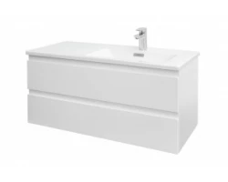 [359533] Тумба под раковину Jacob Delafon Madeleine, 100 см, матовая белая, левая, EB2054-J51 +47290 ₽
