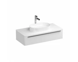 [361945] Тумба под раковину Ravak Sud 260.01 1100 со столешницей, 110 см, белая, X000001082 +55170 ₽