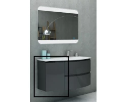 [364428] Шкафчик Cezares Vague 44229/44223 34 см подвесной, цвет antracite +22790 ₽