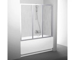 [364991] Шторка для ванны Ravak AVDP3-180, профиль сатин, витраж полистирол рейн, 40VY0U0241 +37350 ₽