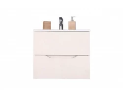 [429251] Тумба с раковиной Orange Line 60 см, Li-60Tua+Ra, подвесная, айвори матовый +25979 ₽