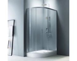 [532911] Душевой уголок Am.Pm Like Solo Slide 120 x 80 см, профиль матовый хром, стекло прозрачное, W83G-302U120CT64 +50990 ₽