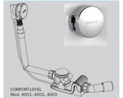 [112297] Слив-перелив Kaldewei Comfort-Level мод. 4001, 6877.7233.0999 хром, стандартный +20389 ₽