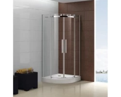 [276393] Душевой уголок Cezares Momento-R-2-90-C-Cr 90х90х195 см стекло прозрачное +31910 ₽