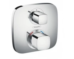 [200544] Смеситель Hansgrohe Ecostat термостатический, с запорным вентилем, хром, 15707000 +43792 ₽