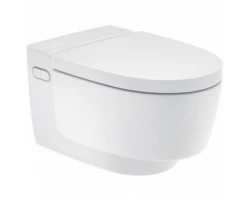 [209608] Электронный унитаз Geberit Aquaclean Mera Classic 146.204 11.1 подвесной, безободковый и крышка-биде, альпийский белый +20641 ₽