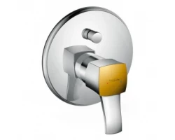[236094] Смеситель Hansgrohe Metropol Classic для душа и ванны, хром/золото, 31345090 +47449 ₽
