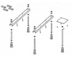 [240180] Ножки для ванны Riho Petit +2231 ₽