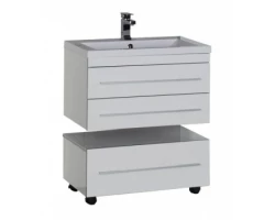 [243948] Тумба под раковину Aquanet Верона 75 подвесная 00176669, цвет белый +19170 ₽