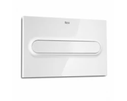 [256859] Кнопка смыва Roca PL1 890095100 одинарная, белая +3240 ₽