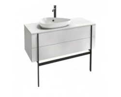 [289145] Тумба под раковину Jacob Delafon Nouvelle Vague 100 EB3040-N18, 2 ящика, цвет - белый глянцевый +145780 ₽