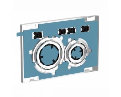 [293357] Клавиша смыва Geberit Sigma Type 21, декоративные кольца, глянцевый хром, 115.884.00.1 +37754 ₽