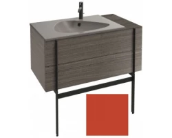 [297671] Тумба под раковину Jacob Delafon Nouvelle Vague 100 EB3031-G1K, с выступом, цвет - маковый глянцевый +197240 ₽