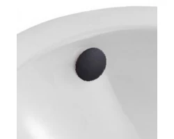 [300295] Заглушка слива перелива Jacob Delafon Nouvelle Vague E30591-BLV, цвет - черный матовый +2770 ₽