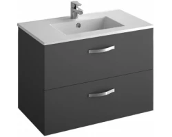 [300628] Тумба под раковину Jacob Delafon Ola EB391RU-N14 79,7 х 45 х 56 см, цвет - серый антрацит +36080 ₽