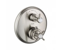 [305677] Смеситель для ванны AXOR Montreux 16820820 термостатический, шлифованный никель +236450 ₽