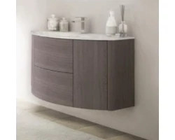 [306052] Тумба под раковину Cezares Eden 54408 121 см подвесная, цвет rovere scuro soft +63320 ₽