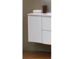 [306061] Шкафчик Cezares Vague 44228/44222 34 см подвесной, цвет bianco lucido +22790 ₽