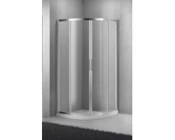 [317242] Душевой уголок BelBagno Sela SELA-R-2-95-Ch-Cr, 95 x 95 x 190 см, стекло текстурированное +27330 ₽