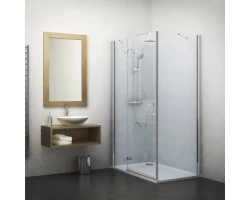 [319143] Душевой уголок Roth Elegant Line 140 х 100 см, левая дверь, стекло прозрачное +97257 ₽