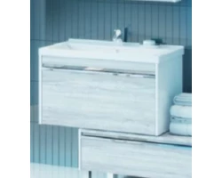 [320491] Тумба под раковину Акватон Капри 1A230201KPDA0 80 см, цвет бетон пайн +17680 ₽