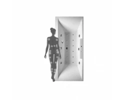 [325786] Гидромассажная система Relisan Health 6 форсунок, 10 аэрофорсунок, мощность помпы 900W, регулятор подачи воздуха в сист +127849 ₽