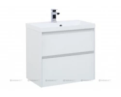[335814] Тумба под раковину Aquanet Гласс 70 00206700, цвет белый +35141 ₽