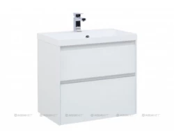 [335814] Тумба под раковину Aquanet Гласс 70 00206700, цвет белый +35141 ₽