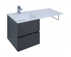 [356095] Тумба под раковину Aquanet Алвита 48 00243662, цвет серый антрацит +18599 ₽