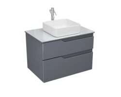 [357223] Тумба под раковину Alvaro Banos Armonia Сristal 8404.1801 80 см подвесная/напольная, серый +29750 ₽