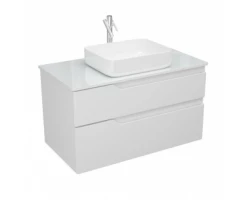 [357225] Тумба под раковину Alvaro Banos Armonia Сristal 8404.1900 100 см подвесная/напольная, белый +41015 ₽